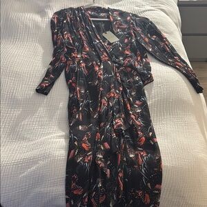 All Saints Valero Flutter Dress
